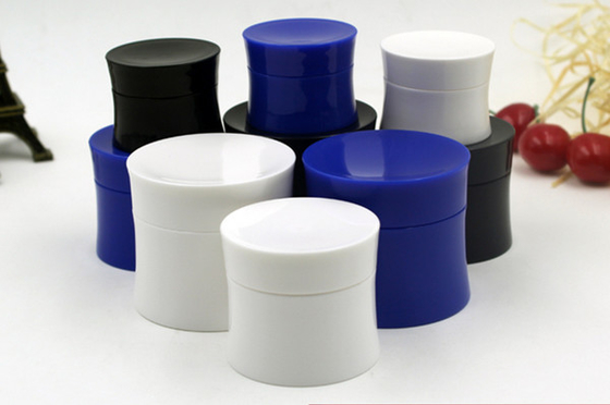 empty 15gm 30gm 50gm plastic pp slim waist shape cosmetic single wall jar