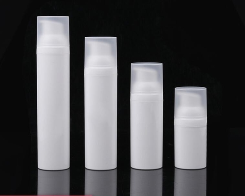 Empty pp material 30ml 50ml 75ml 100ml cosmetic plastic big capacity airless lotion pump bottle