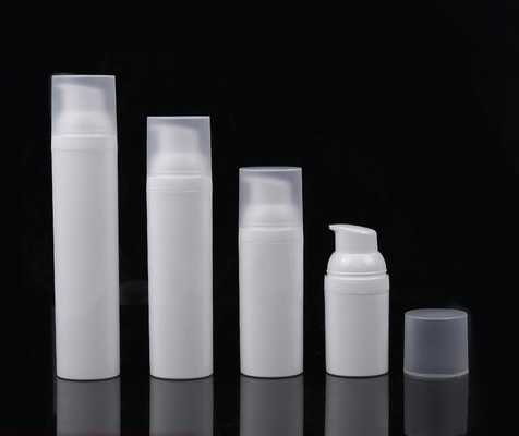 Empty pp material 30ml 50ml 75ml 100ml cosmetic plastic big capacity airless lotion pump bottle