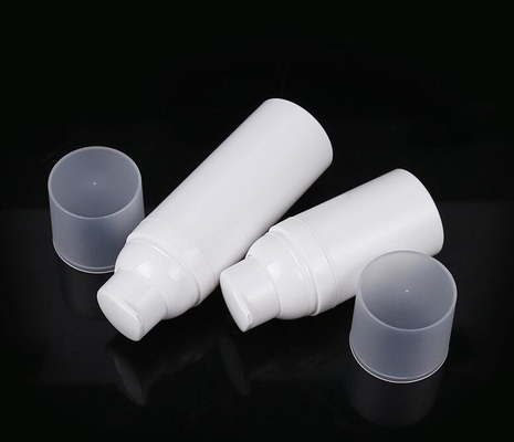 Empty pp material 30ml 50ml 75ml 100ml cosmetic plastic big capacity airless lotion pump bottle