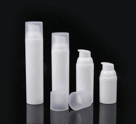 Empty pp material 30ml 50ml 75ml 100ml cosmetic plastic big capacity airless lotion pump bottle