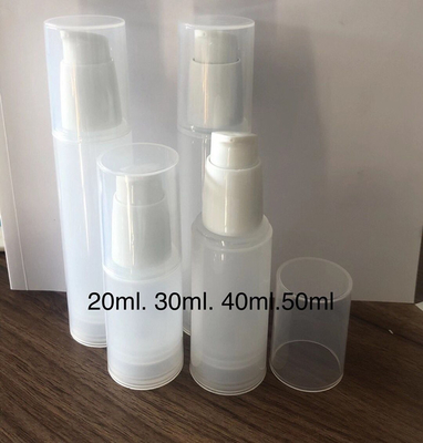 OEM frosted cosmetic airless pump bottle face cream airless pump bottle