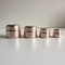 Luxury 5g 15g 30g Empty Elegant Aluminum Cosmetic Containers Cream Jar Nail Gel Jars pot