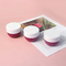 Cosmetic Packaging pink Bowl Shaped PP Containers Jars With Lids For Face Cream Body Butter 75g