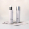 Wholse sale Matte White Cosmetic Packaging Skincare Set Lotion Pump Plastic Bottle And Cream Jar