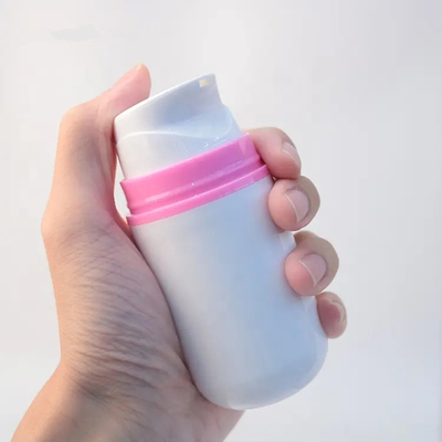 Empty Luxury Wholesale 30ml 50ml 100ml Cosmetic Packaging Lotion Cream Pump Bottles White Baby Bottle Airless Pump Bottl