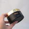 Matte Black 1OZ 2OZ 3OZ 4OZ 5OZ 8OZ Round Plastic Cream Cosmetic Scrub Jar With Gold Lid For Body Butter Matte Container
