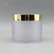 8OZ 250ml Cosmetic PETG Frosted Jar Empty Plastic Frosted Body Butter Jars Containers With Gold Lid