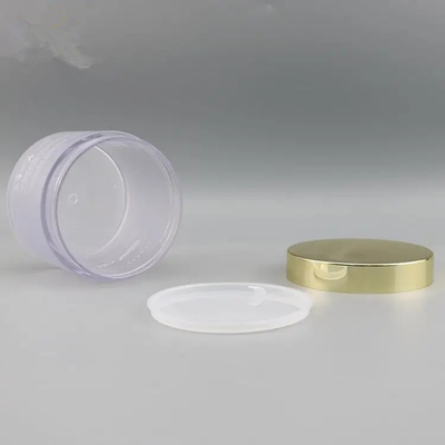 8OZ 250ml Cosmetic PETG Frosted Jar Empty Plastic Frosted Body Butter Jars Containers With Gold Lid