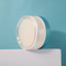 4oz 6oz Beauty Cosmetic Packaging Plastic Jars Short White Jar With Blue lid Hair Eye Cream Jar Cleanser pot
