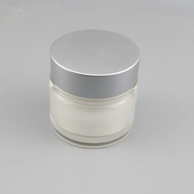 Cosmetic Plastic Packaging 1oz  Acrylic Plastic Cosmetic Cream Jar for facial cream