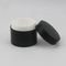 Empty 50g Black and Silver Color  Aluminum UV Gel Nail Cosmetic Packaging Container Jars