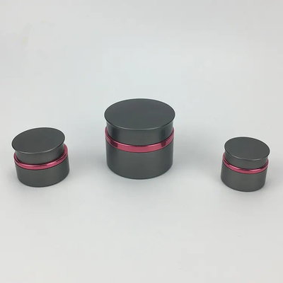 wholesale high quality 5g 15g 30g 50g Empty aluminum UV Nail Gel Jar for Cosmetics packaging