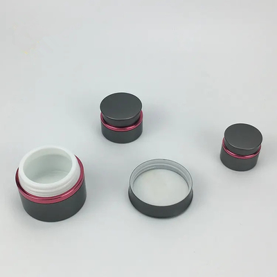 wholesale high quality 5g 15g 30g 50g Empty aluminum UV Nail Gel Jar for Cosmetics packaging