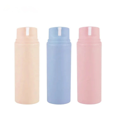 Wholesale Plastic PCR 150ml Black PP Cosmetic Airless Pump Lotion Essential Oil Bottle For Hair Cream Face Cream Oil