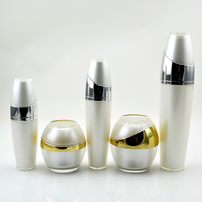 Factory direct sales acrylic a variety of colors and specifications custom streamer cream lotion bottle essential oil bo