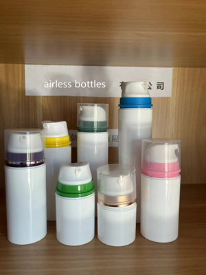 30ml 50ml 100ml 150ml 200ml cosmetics  airless lotion pump PP bottle airless with vacuum plug