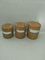 15ml 30ml 50ml bamboo  jar  cosmetic packaging