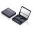 latest empty plastic makeup cosmetic eyeshadow box with  two compartments