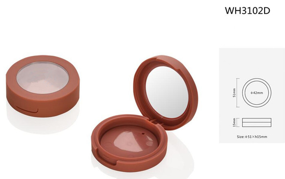 Custom color empty Blush Compact Powder Case