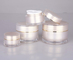 empty 15ml 30ml 50gml 100ml 200ml wholesale pearl pink plastic cosmetic acrylic jar containers