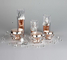 empty Luxury diamond jar  acrylic cream jars cosmetic acrylic cream containers