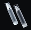 slim and thin 50ml plastiic cosmetic airless frosted bottle