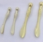 High Quality zinc alloy gold cosmetic Spatula Cosmetic Facial Spatula Spoon