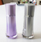 50ml new design skirt shaped make up arylic cosmetics plastic pearl white bottle cosmetic packaging