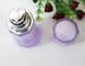 50ml new design skirt shaped make up arylic cosmetics plastic pearl white bottle cosmetic packaging
