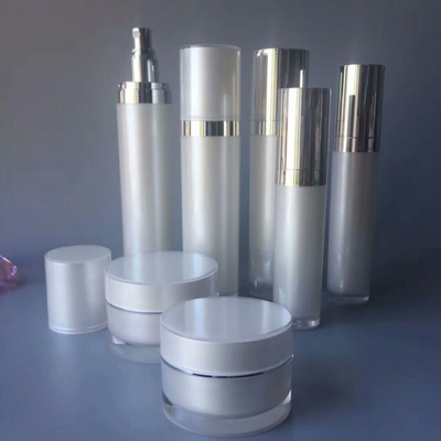 Chinese manufacture Luxury Acrylic Shampoo Bottles and Jars Plastic Packaging Pet Spray Bottle for Cosmetics