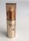 Cosmetic airless bottle matte gold airless bottle 30ml matte gold airless bottle