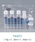 Hot Sale 6Pcs carry on Cosmetic Packaging Travel Bottle kit Screw Cap Spray Plastic Bottle