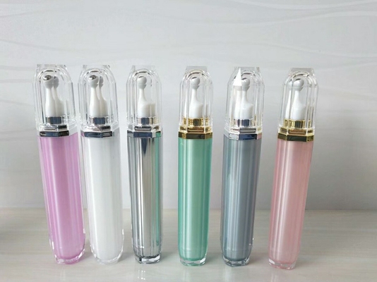 leak-proof 15ml refillable cosmetic roll on travel bottle vial small roller bottle for eye cream/deodorant