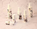 15ml 30ml 50ml  White Plastic Airless Bottle Packaging Cosmetic Bottle with 3D design