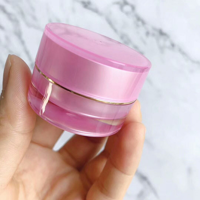 5g 5ml small empty acrylic cosmetic container cream jar for Trial Pack