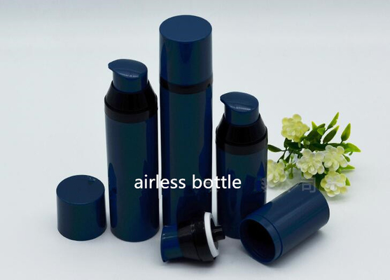 30ml 50ml 75ml 100ml men's skin care bottle packaging, 50ml glossy black cosmetic airless bottle packaging