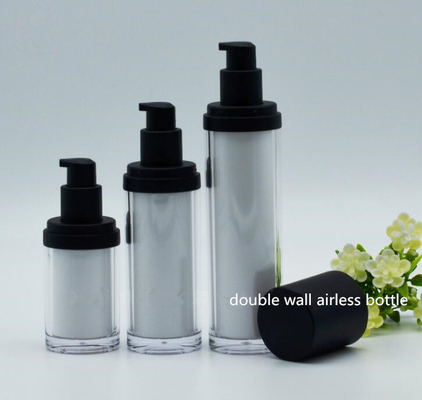 Empty 15ml 30ml 50ml  100ml Cosmetic Plastic PP Airless Pump Bottles For Skincare Serum Lotion Bottles