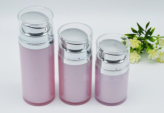 plastic cosmetic airless bottle 30ml 50ml 80ml