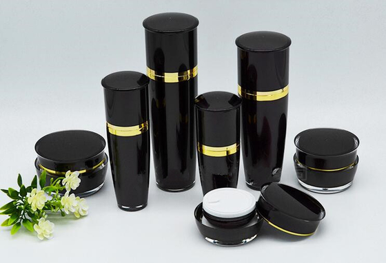 New Luxury Series Cosmetic Acrylic Cream Jar and Airless Bottle