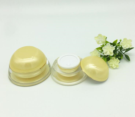 empty bowl shape 30g 50g acrylic  eye cream jar for cosmetic packaging