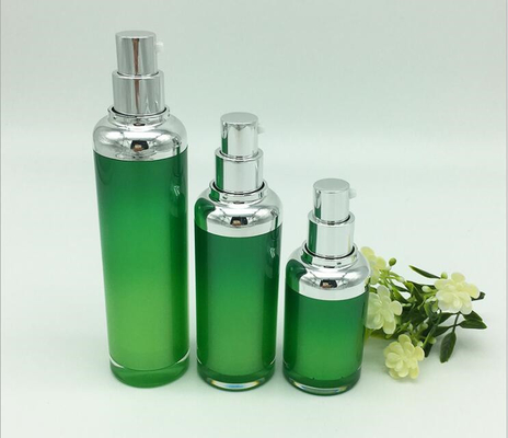 New Arrival Luxury 1oz Acrylic Cosmetic Bottle  Acrylic Container For Eye Serum Packaging