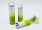 China wholesale custom green round empty acrylic cosmetic bottle jar set 15ml 30ml 50ml