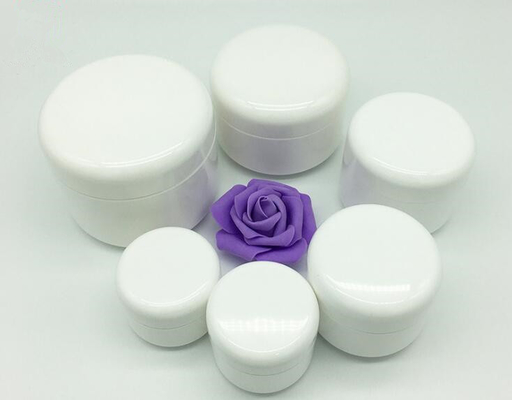 3g 5g 10g 20g 30g 40g 50g 60g 80g 100g 120g 150g 200g Cosmetic White PP Jar For Facial Cream With White Cap Manufacturer