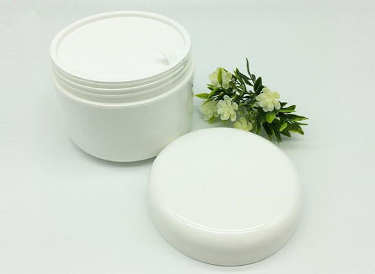 3g 5g 10g 20g 30g 40g 50g 60g 80g 100g 120g 150g 200g Cosmetic White PP Jar For Facial Cream With White Cap Manufacturer