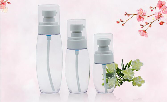 Custom 60ml Hand Washing lotion pump Bottle Empty Skincare cream 100ml Face cleanser Bottle with body lotion Pump