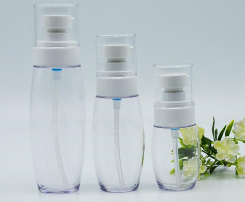 Custom 60ml Hand Washing lotion pump Bottle Empty Skincare cream 100ml Face cleanser Bottle with body lotion Pump