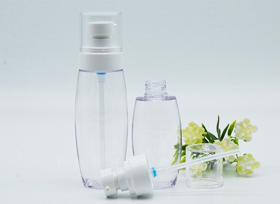 Custom 60ml Hand Washing lotion pump Bottle Empty Skincare cream 100ml Face cleanser Bottle with body lotion Pump
