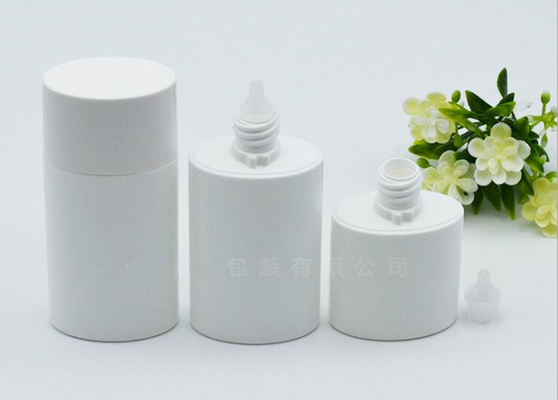 empty 30ml 50ml pet lotion white plastic body lotion bottle bb cream cosmetic lotion