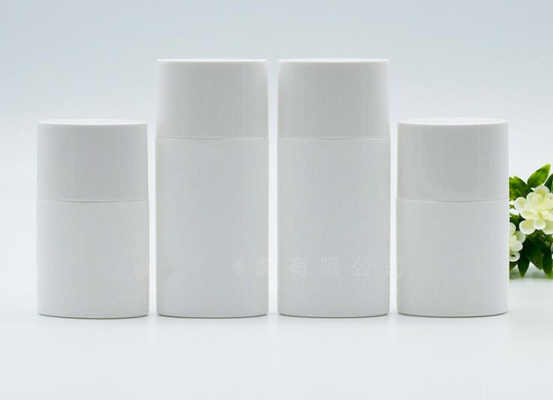 empty 30ml 50ml pet lotion white plastic body lotion bottle bb cream cosmetic lotion